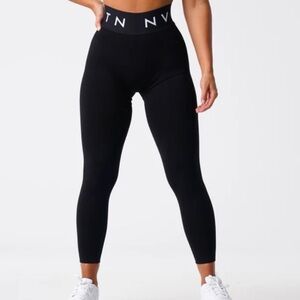NVGTN High-Waist Black Performance Leggings size S